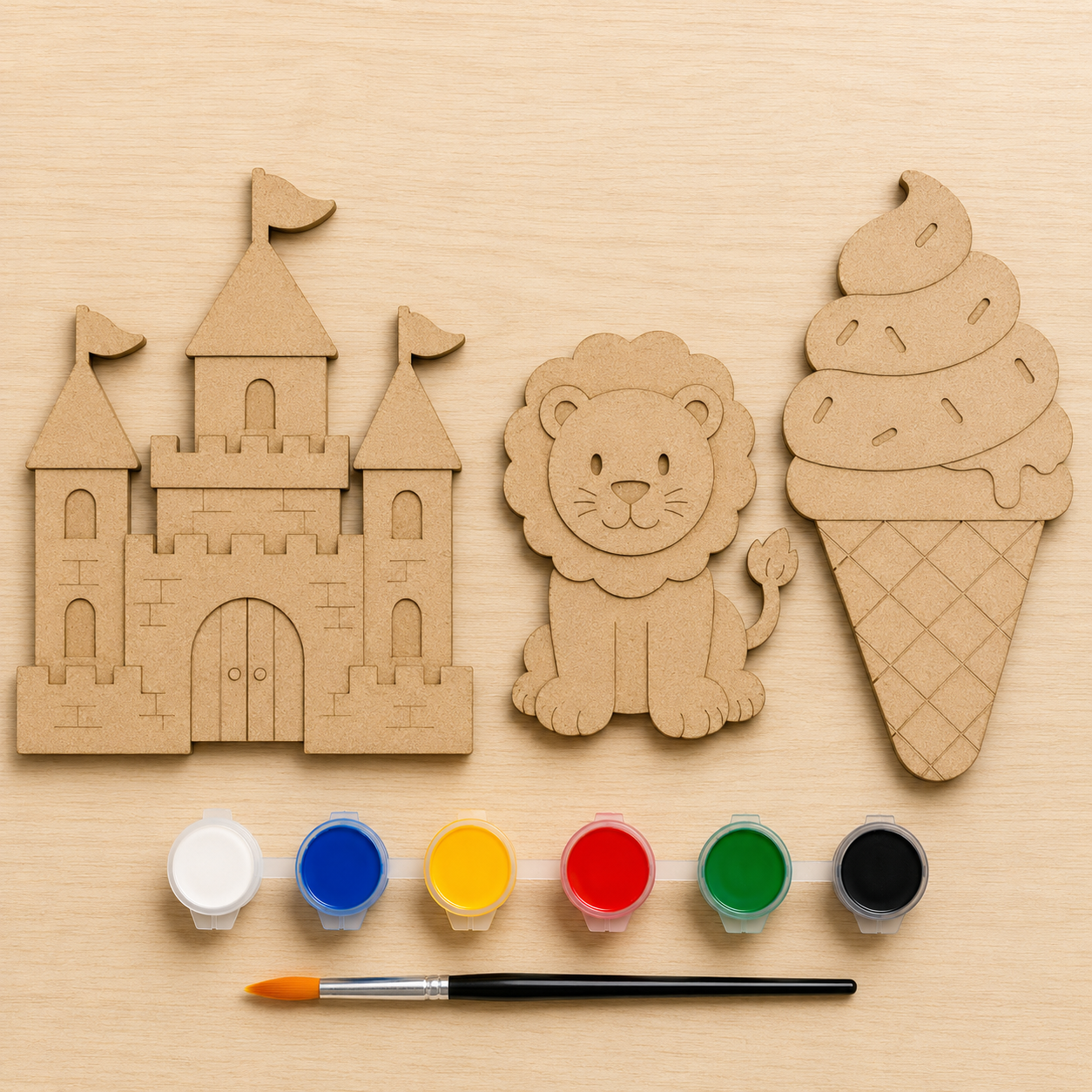DIY Wooden Painting Kit
