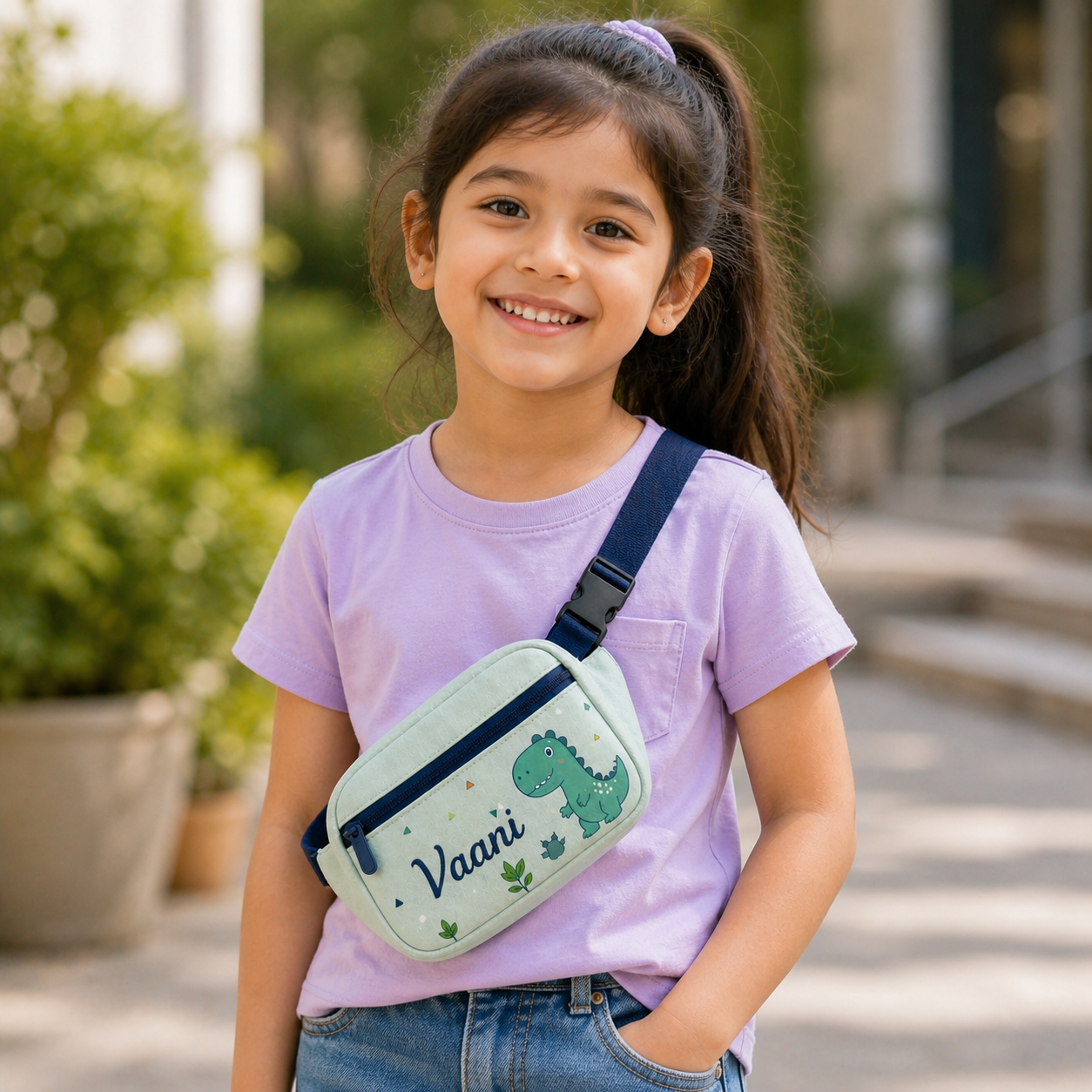 Personalized Kids west pouch