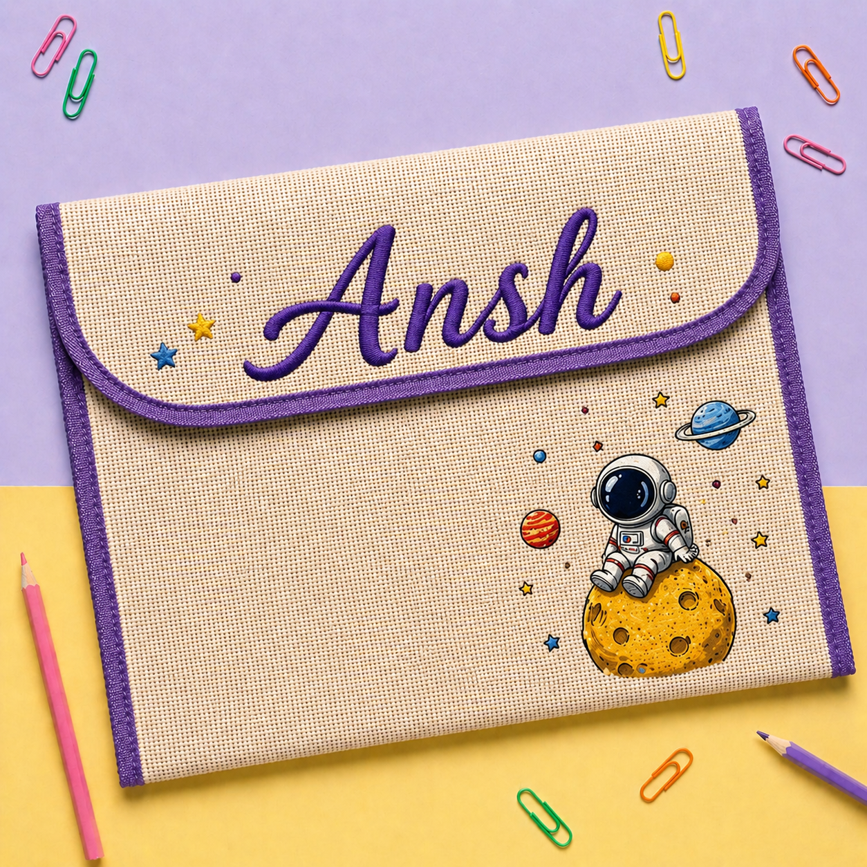 Personalized Kids Name folder