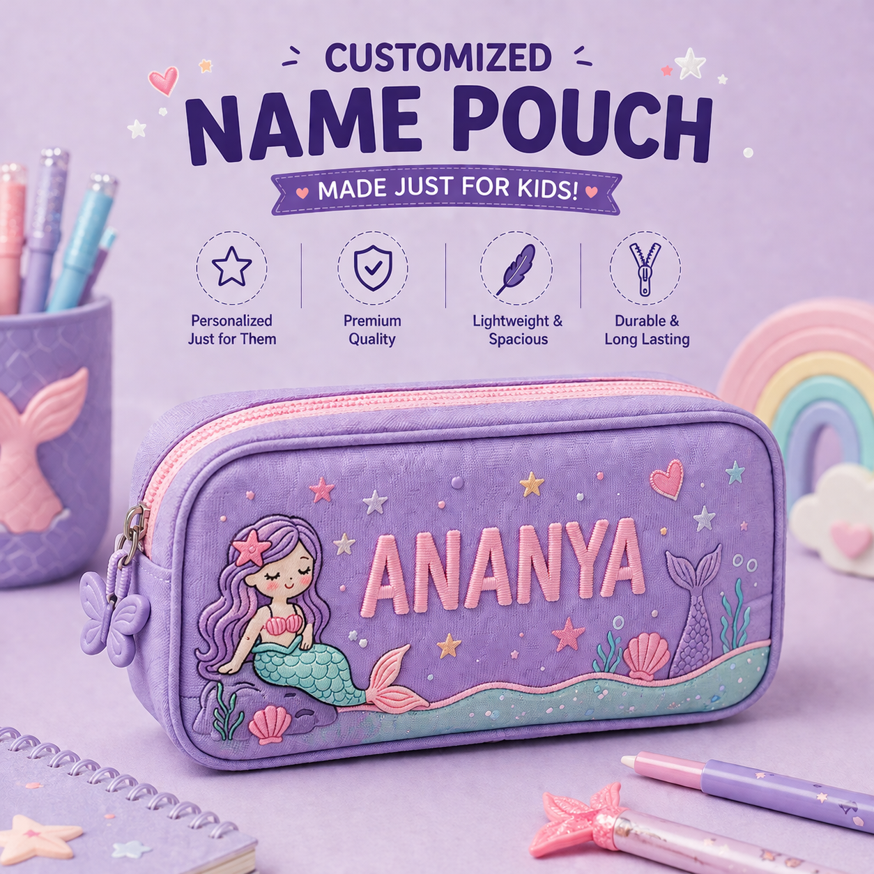 Premium Customized Pencil Case