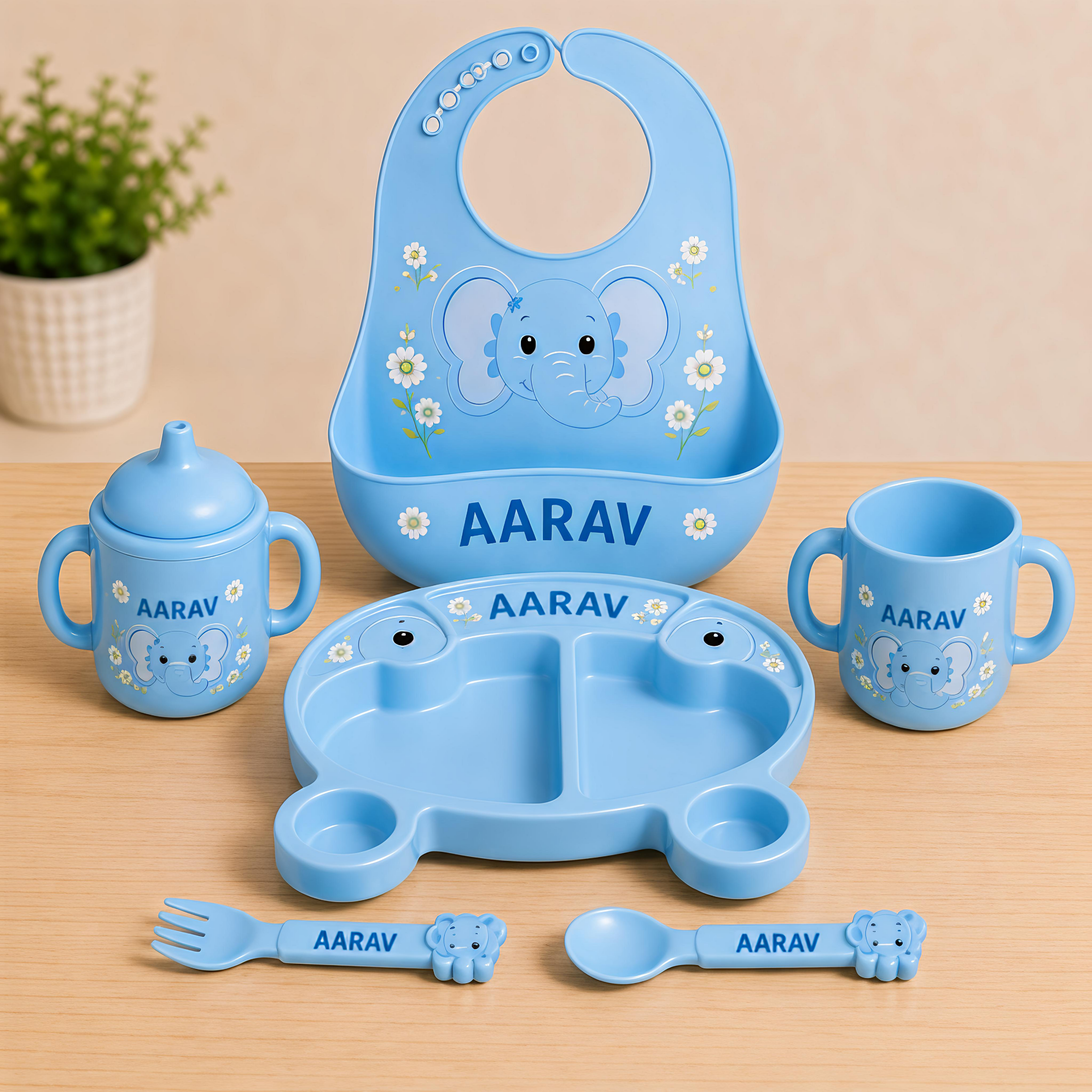 Personalized Kids Feeding Set